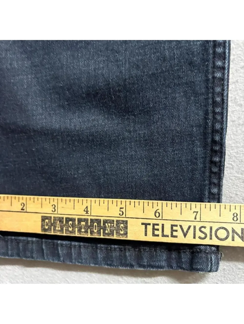 Buffalo David Bitton Jackson-X Jeans Mens 34x32 Straight Stretch Dark Wash Blue